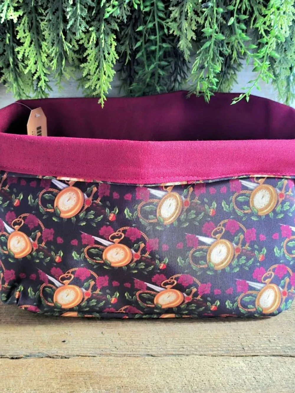 New Fairyloot Only a Monster by Vanessa Lyn Colorful Canvas Basket
